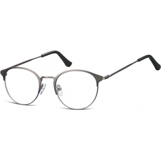 Oprawki okularowe Lenonki damskie stalowe Sunoptic 973F grafitowe