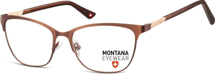Oprawki Kocie optyczne Montana MM606F brązowe