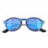 Okulary przeciwsłoneczne Lenonki HM-1627 niebieskie lustrzanki