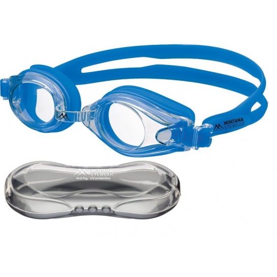 Okulary pływackie dla dorosłych MONTANA MG2B, kolor niebieski