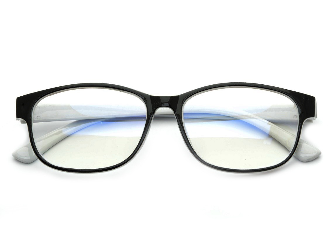 Okulary z filtrem Antyrefleksyjne zerówki a'la Nerdy DR-110-C2