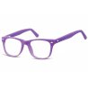 Okulary dziecięce zerówki Nerdy AK48D fioletowe