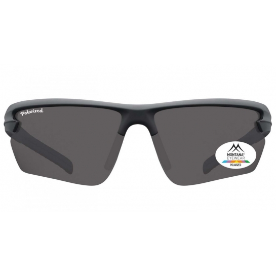 Sportowe okulary czarne z Polaryzacją MONTANA SP305