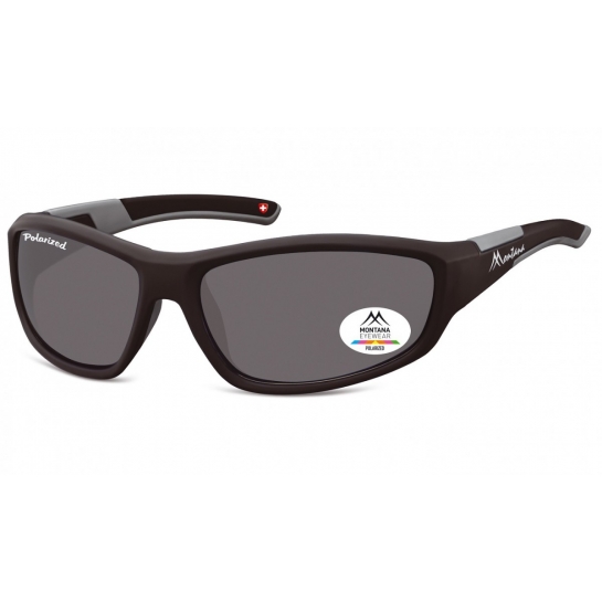 Sportowe okulary czarne z Polaryzacją MONTANA SP311