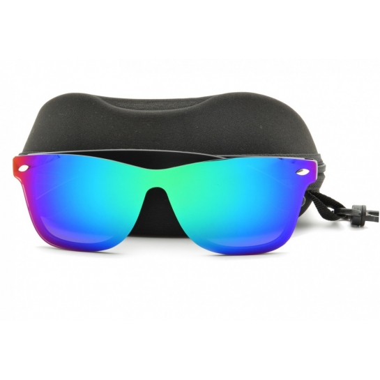 Okulary Pełne Lustro Nerdy przeciwsłoneczne UV400 - STD-12