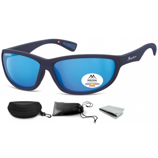 Okulary Przeciwsłoneczne Polaryzacyjne sportowe lustrzane MONTANA SP312B