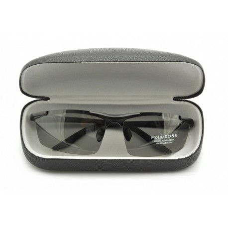 Sportowe okulary polaryzacja + fotochrom aluminiowe POL-352FP