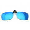 Nakładki polaryzacyjne lustrzane na okulary korekcyjne - niebieskie
