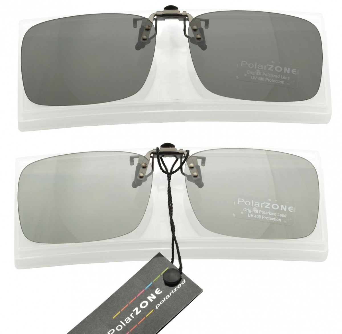 Nakładki na okulary Fotochromowe + polaryzacyjne POLARZONE NAFP-304
