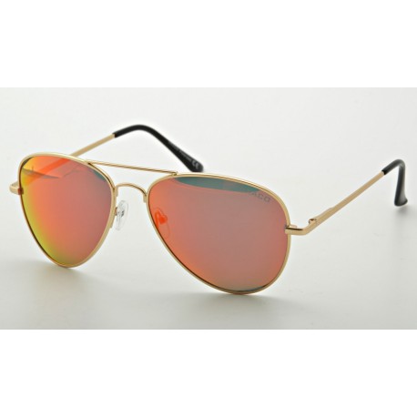 Pomarańczowe Pilotki okulary Polaryzacyjne lustrzanki STD-23