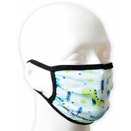 Dziecięca Maseczka na twarz - maska ochronna WIELORAZOWA MSD-1WC