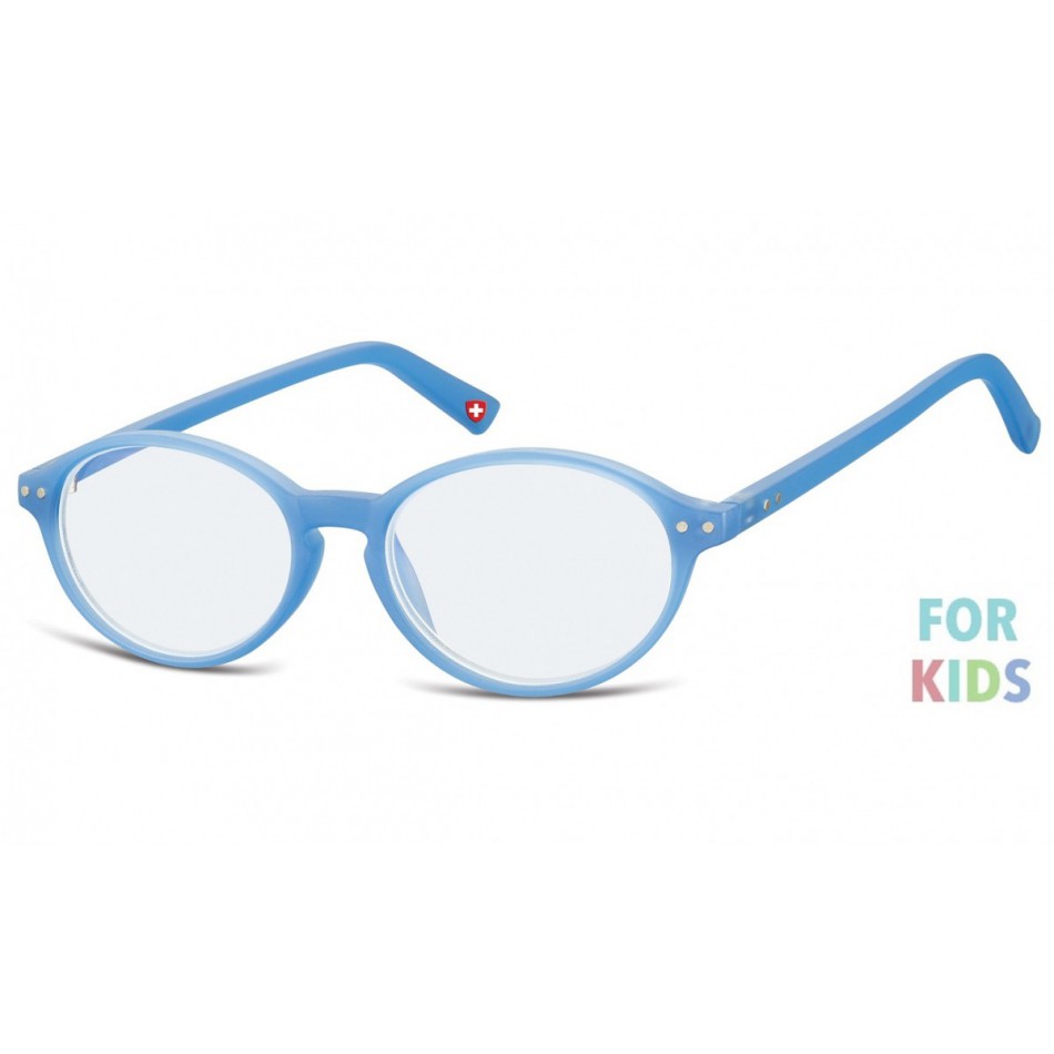 Dziecięce okulary z Filtrem Niebieskim do komputera zerówki Lenonki KBLF2B NIEBIESKIE