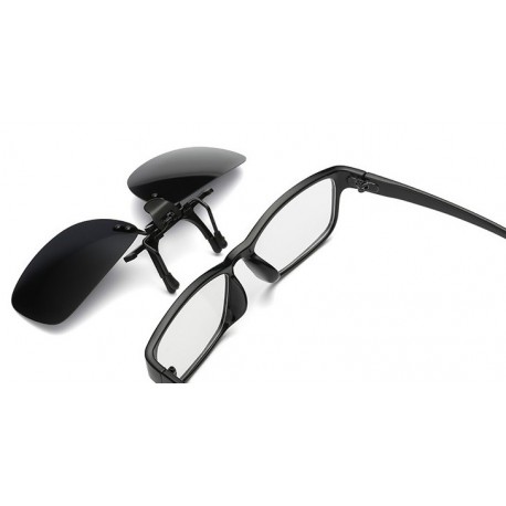 Nakładki polaryzacyjne na okulary korekcyjne - czarne NA-166