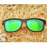 Drewniane okulary BAMBUSOWE nerdy przeciwsłoneczne z polaryzacją POL-853