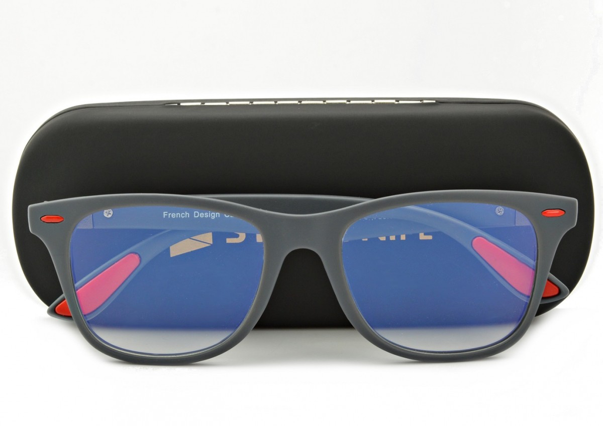 Okulary Nerd z filtrem światła niebieskiego do komputera zerówki POL-BLF-790K