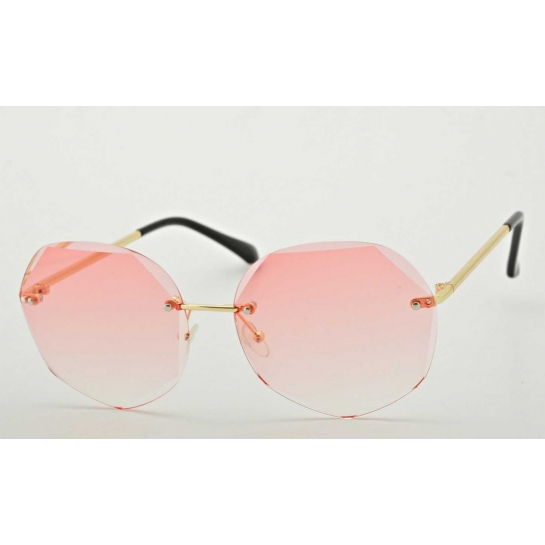 Okulary przeciwsłoneczne Sześciokątne damskie STD-56