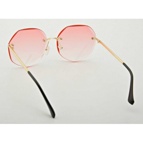 Okulary przeciwsłoneczne Sześciokątne damskie STD-56