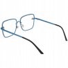 Okulary Kwadratowe z filtrem światła niebieskiego do komputera zerówki 2535-3