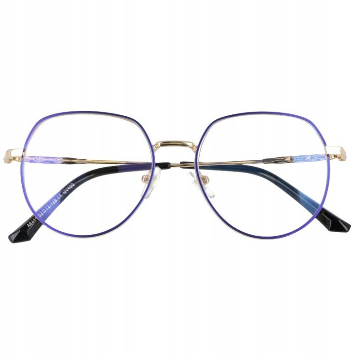 Okulary Lenonki z filtrem światła niebieskiego do komputera zerówki 2533-3