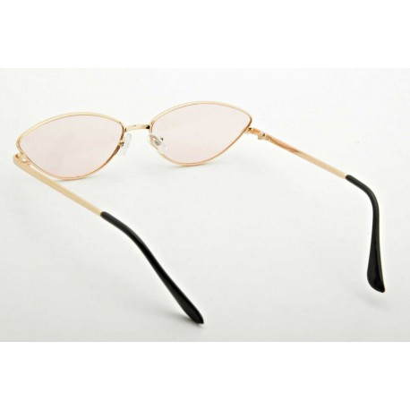 Okulary Damskie Kocie Oczy Przeciwsłoneczne  Wąskie Szybkie  STD-67