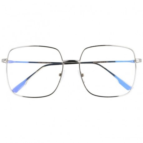 Okulary Kwadratowe z filtrem światła niebieskiego do komputera zerówki T7588B