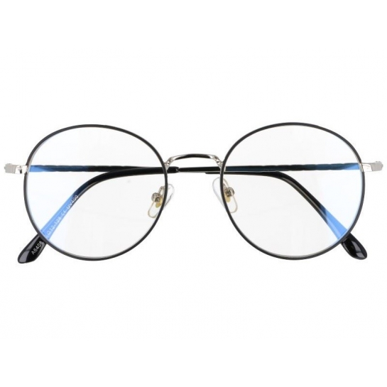 Okulary Lenonki z filtrem światła niebieskiego do komputera zerówki 2531-2