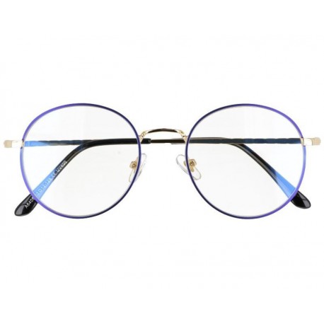 Okulary Lenonki z filtrem światła niebieskiego do komputera zerówki 2531-3