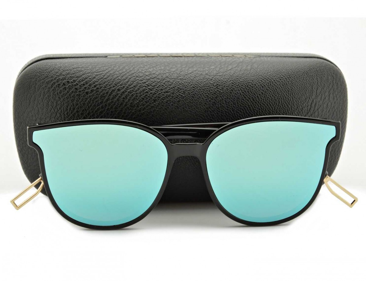 Okulary przeciwsłoneczne Kocie Oczy lustrzane Damskie STD-76