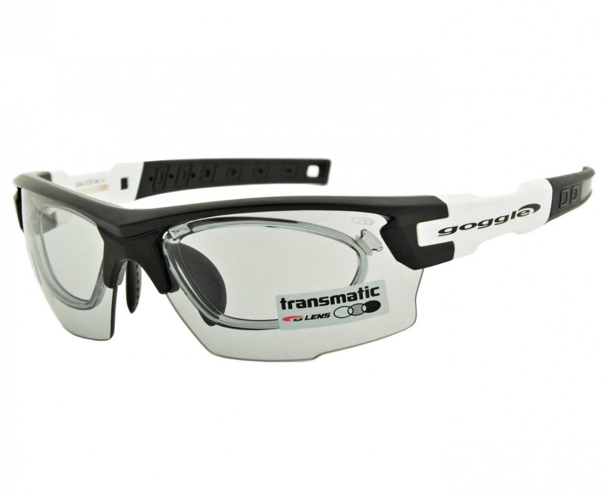 Fotochromowe okulary przeciwsłoneczne + Ramka korekcyjna GOGGLE E843-3R 