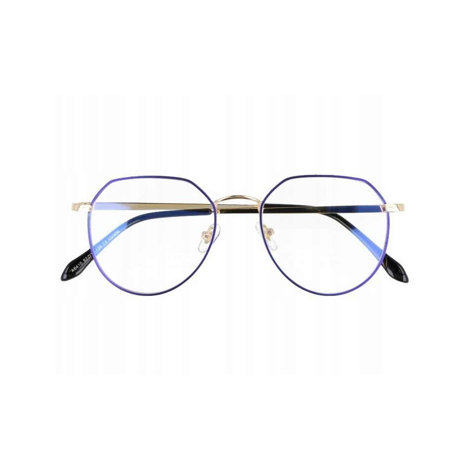 Okulary Lenonki z filtrem światła niebieskiego do komputera zerówki 2536-3
