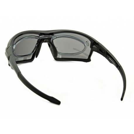 Okulary sportowe z ramką korekcyjną Polarzyacyjne GOGGLE E558-4PR