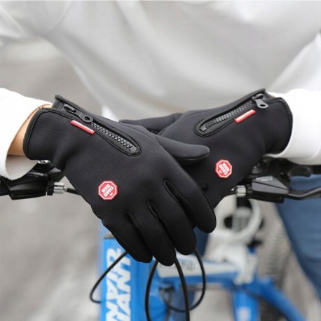 Rękawice zimowe dotykowe na rower RKW2-S rozm. S