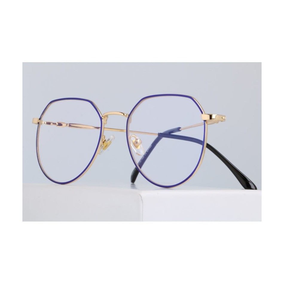 Okulary Lenonki z filtrem światła niebieskiego do komputera zerówki 2537-3