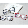 Okulary komputerowe damskie z filtrem BLUE Light zerówki 2549-1