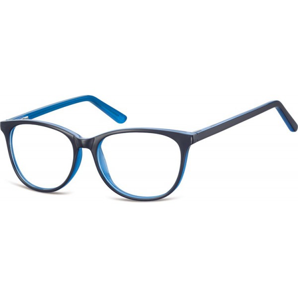 Oprawki okulary korekcyjne Sunoptic CP152D czarno-niebieskie