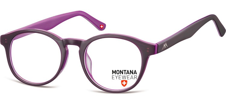Lenonki okragle okulary oprawki optyczne, korekcyjne Montana MA66A