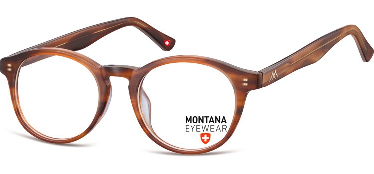 Lenonki okragle okulary oprawki optyczne, korekcyjne Montana MA66C