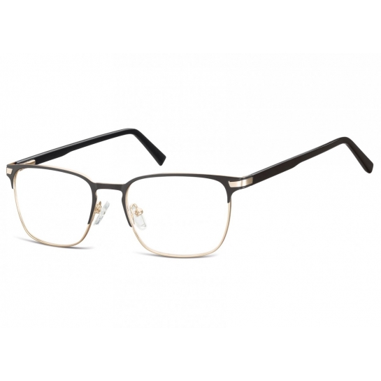 Okulary oprawki optyczne korekcyjne Sunoptic 917B czarno-złote