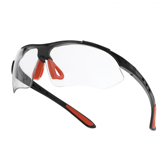 Sportowe bezbarwne okulary ochronne - rowerowe i dla biegaczy