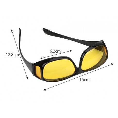 Okulary nakładane rozjaśniające HD VISION dla kierowców do jazdy w nocy