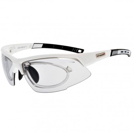 Fotochromowe okulary sportowe z ramką korekcyjną GOGGLE E867-2R