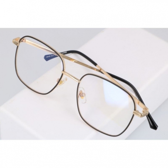 Okulary Prostokątne z filtrem światła niebieskiego do komputera zerówki 2561-1