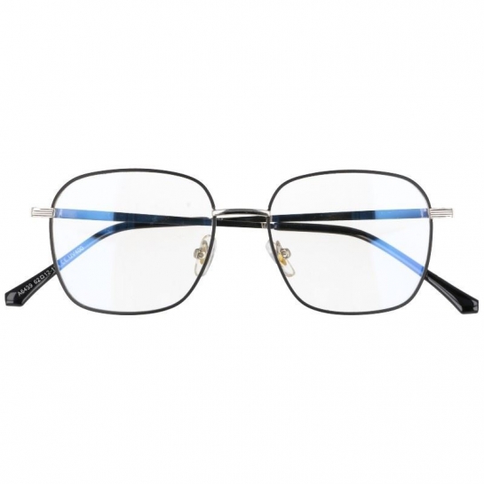 Okulary Prostokątne z filtrem światła niebieskiego do komputera zerówki 2561-3