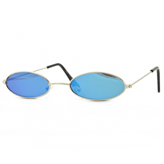 Okulary Przeciwsłoneczne Małe Wąskie Szybkie Lustrzane STR-496