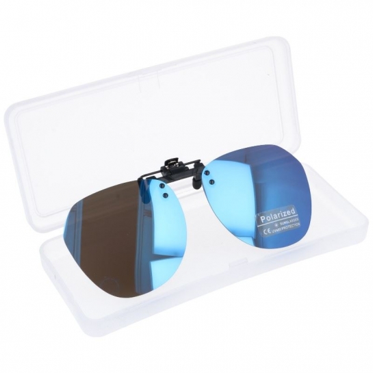 Nakładki przeciwsłoneczne polaryzacyjne lustrzane na okulary korekcyjne NA-206