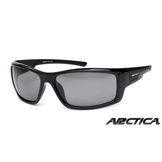 Okulary Arctica S-220 sportowe czarne polaryzacyjne