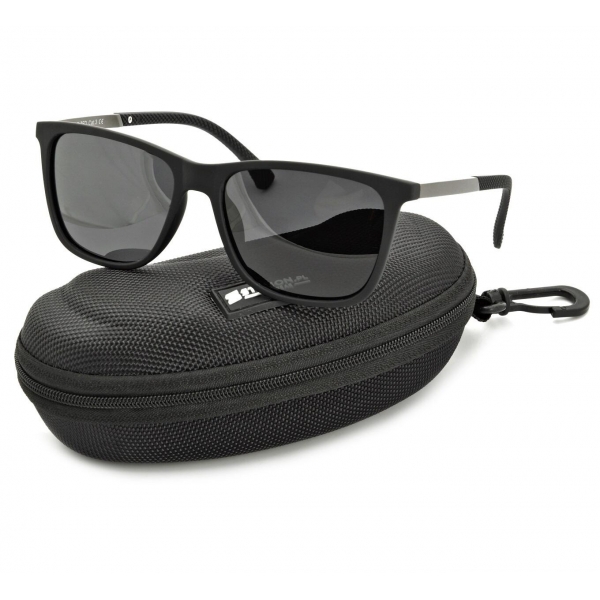 Okulary przeciwsłoneczne męskie polaryzacyjne Nerdy czarne POL-760A