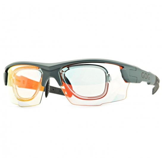 Fotochromowe przeciwsłoneczne okulary rowerowe z ramką korekcyjną GOG E544-3R
