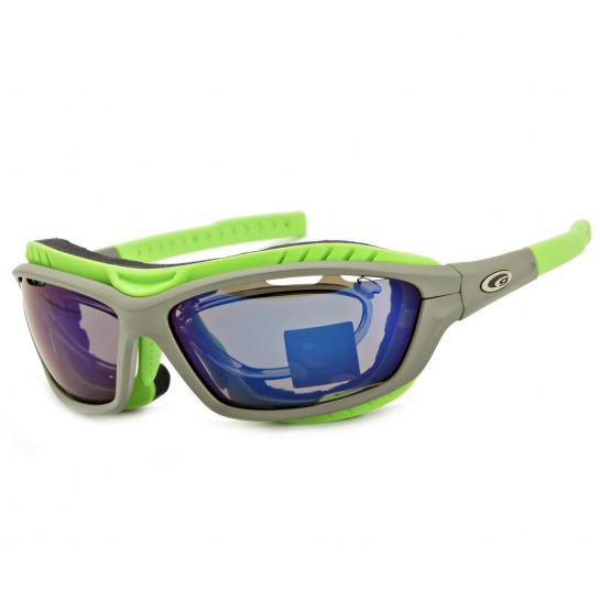 Sportowe okulary przeciwsłoneczne z polaryzacją GOGGLE T420-2R Korekcja + Pasek + Gąbka