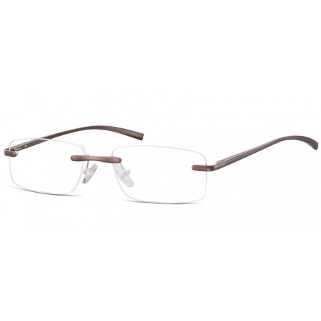 Patentki Bezramkowe Asferyczne Okulary aluminiowe do Czytania Montana MR68B